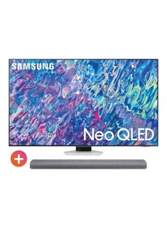 اشتري Samsung 55 Inch 4K UHD Smart Neo QLED Tv with Built-in Receiver - 55QN85BA with Samsung Wireless Sound Bar, 3.0 Channel, Black- HW-S50A 55QN85BA Black في الامارات