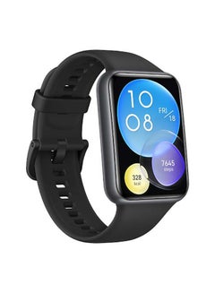 Buy WATCH FIT 2 Active Edition Smartwatch With 1.74"FullView Display Durable Battery Life Automatic SpO2 Monitoring Midnight Black in Saudi Arabia