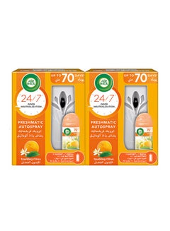 اشتري Sparkling Citrus Freshmatic Auto Spray Kit 2-Piece 250ml في الامارات