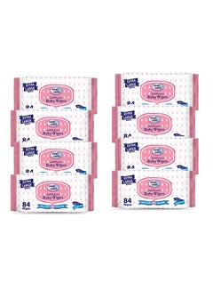 Buy Pack of 8 Extra Large Baby Wipes 84's in Saudi Arabia