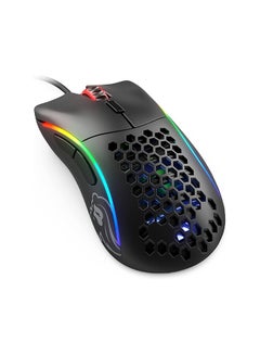 Buy Glorious Model D- (Minus) Wired Gaming Mouse - RGB 61g Lightweight Ergonomic Wired Gaming Mouse - Backlit Honeycomb Shell Design Mice (Matte Black) in UAE