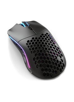 اشتري Glorious Black Gaming Mouse Wireless - Model O Minus Gaming Wireless Mouse - RGB Mouse 65 g Ultralight Mouse - Wireless Honeycomb Mouse - PC Mouse (Matte Black Mouse) في الامارات