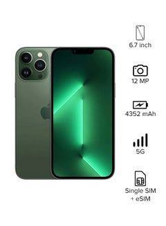 Buy iPhone 13 Pro Max 512GB Alpine Green 5G With FaceTime - KSA Version in Saudi Arabia