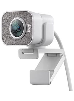 Buy Creators Streamcam Premium Webcam For Streaming And Video Content Creation Full Hd 1080P 60 Fps Premium Glass Lens Smart Autofocus Usb Connection For Pc Mac White in Saudi Arabia