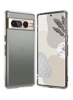 Buy Fusion Compatible With Google Pixel 7 Pro Case Minimal Yellowing Anti-Scratch Hard Clear Back Shockproof Bumper Cover Matte Clear in Egypt
