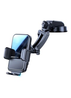 Buy JR-ZS298 Auto Match Dashboard Wireless Car Charger Holder Black in UAE
