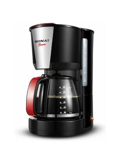 Buy Buono Coffee Maker 275 L 1000 W SH-1212 Black/Silver/Red in Egypt