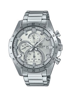 Buy Men's Edifice Watch Standard Chronograph  Analog Silver Dial Stainless Steel Band EFR-571MD-8AVUDF in Saudi Arabia