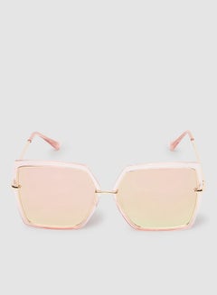 Buy Women's Sunglass With Durable Frame Lens Color Gold Frame Color Gold in Egypt