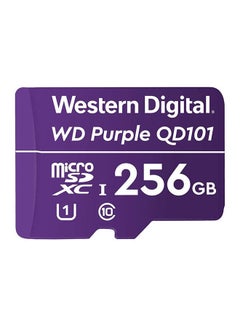 Buy 256GB Class 10/UHS-I (U1) MicroSDXC WDD256G1P0C Purple in Saudi Arabia