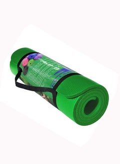 Buy Anti-Skid Yoga Mat With Carrying Strap 16x61.2x16.6cm in Saudi Arabia