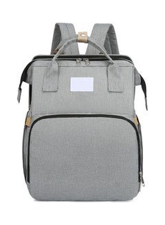 اشتري Multi Functional Large Capacity Folding Baby Bag Portable Mommy Backpack في السعودية