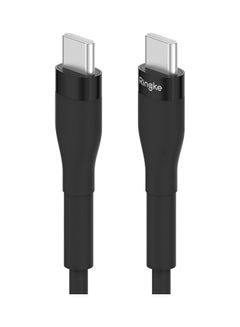 اشتري Fast Charging Pastel Cable USB Type-C 1.2m Long Lasting And Auto Turn Off Charge Once Battery is Full Black في الامارات