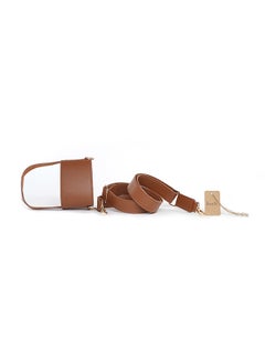 اشتري LOCH Water Bottle Brown Strap Gold Metal 1200ml في الامارات