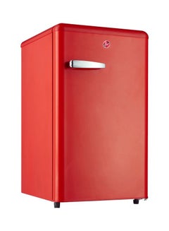 Buy 123Litre Retro Single Door Refrigerator HSD-K123R Red in UAE