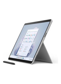 اشتري Surface Pro 9 ‎QIX-00003 ‎Convertible -In-1 Laptop With 13 Inch Display, Core i7 1255u Processer/16GB RAM/512GB SSD/Intel UHD Graphics/Windows 11 English Silver في الامارات