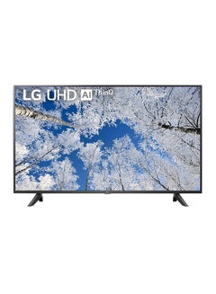 اشتري تلفزيون LED ذكي بدقة 4K ومزود بتقنية HDR، مقاس 55 بوصة 55UQ70006LB أسود في الامارات