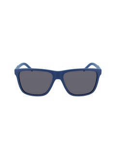 Buy Men's Full Rimmed Modified Rectangular Frame Sunglasses - Lens Size: 57 mm in UAE