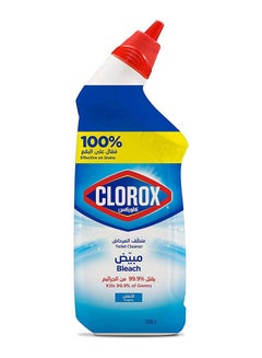 Buy Toilet Cleaner Original Scent, Disinfecting Toilet Bowl Cleaner With Bleach Blue 709ml in UAE