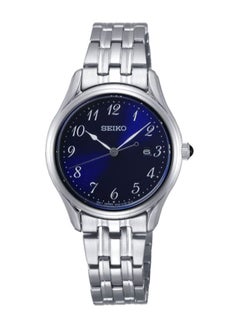 Buy Women's Classic Round Shape Stainless Steel Analog Wrist Watch 29 mm - Silver - SUR641P1 in Egypt