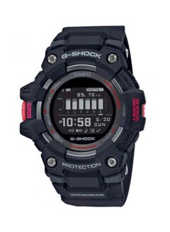Buy Men's Round Shape Resin Band Digital Wrist Watch 49 mm - Black - GBD-100-1 in UAE
