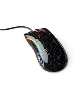 Buy Gloriuos Black Gaming Mouse - Glorious Model D Gaming Mouse Honeycomb - Ultralight RGB Mouse - PC Mouse - 69 g - Glossy Black in Saudi Arabia