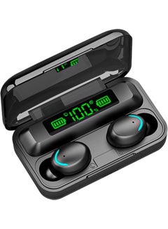 Buy Air F9 Pro+ WIRELESS EARBUDS With Power Bank Black in Egypt