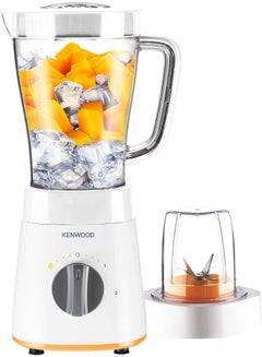 Buy Blender, Ice Crush Function, Multi Mill, Grinder, 2 Speeds 2 L 500 W OWBLP15.150WH White/Clear in Saudi Arabia