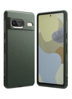 اشتري Onyx Case Compatible With Google Pixel 7 Enhanced Grip Tough Flexible TPU Shockproof Rugged TPU Bumper Drop Protection Phone Cover Dark Green في الامارات