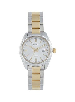 Buy Women's Stainless Steel Analog Wrist Watch LTP-1302SG-7AVDF - 30 mm - Silver/Gold in Saudi Arabia