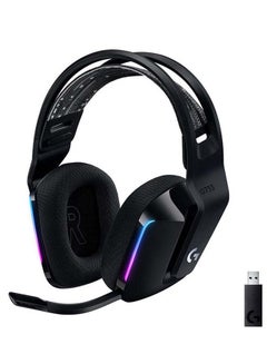 Buy G733 Lightspeed Wireless Gaming Headset With suspension headbAnd, Lightsync RGB, Blue Voice mic technology And PRO-G Audio Drivers in UAE