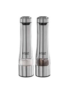 Buy Electric Salt And Pepper Grinders 200.0 W Russell Hobbs Stainless Steel in Egypt