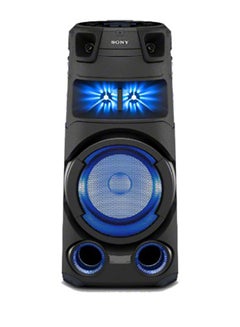 Buy High-Power Party Speaker with BLUETOOTH Technology MHC-V73D Black/Blue in Saudi Arabia