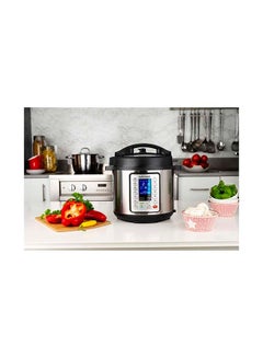 Buy 10 In 1 Multi Use Smart Pot Prime Pressure Cooker 8.0 L 1200.0 W NC-SPPR8 Silver/Black in UAE