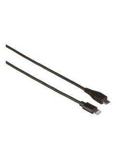 Buy Lightning To Micro USB Cable AMV-LTG Black in UAE