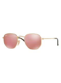 Buy Full Rim Hexagon Sunglasses - RB3548N - 001/Z2 - Lens Size: 54 mm - Gold in UAE