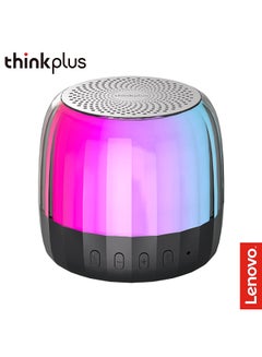 Buy Thinkplus K3 Plus Wireless Bluetooth Speaker Column 3D Stereo Bass Music Player Sound Bar Portable Speakers with Mic Hands-free Black in UAE