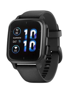 Buy Venu Sq 2 Music Edition - 40MM - Up To 11 Days Battery Life - 1.4"inch Amoled Display, Scratch Resistant, Corning® Gorilla® Glass 3, Heart Rate Monitor, Stress Tracking,  Pay, Smart Notification, iOS and Android Compatible Black in Saudi Arabia