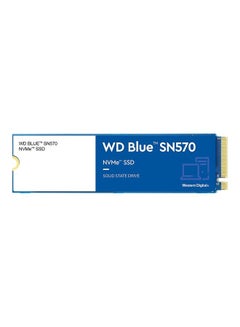 Buy Blue NVMe SN570 Internal SSD - Gen3 x4 PCIe 8Gb/s, M.2 2280 250 GB in UAE