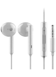 اشتري Wired Earphone With Built In Microphone White في مصر