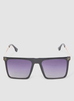 Buy Women's Sunglass With Durable Frame Lens Color Purple Frame Color Black in Egypt