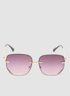 Buy Women's Sunglass With Durable Frame Lens Color Purple Frame Color Multicolour in Egypt