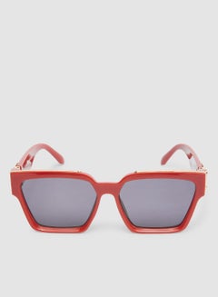 اشتري Women's Sunglass With Durable Frame Lens Color Grey Frame Color Red في مصر