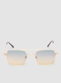 Buy Women's Sunglass With Durable Frame Lens Color Multicolour Frame Color Gold in Egypt