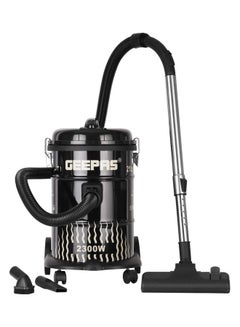 Buy Dry and Blow Vacuum Cleaner , Stainless Steel Drum Tank with Powerful Copper Motor 21 L 2300 W GVC2592 Black in UAE