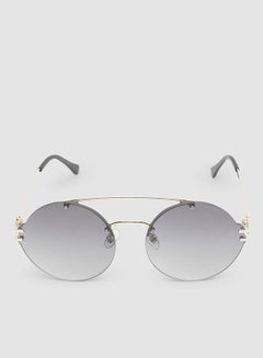 اشتري Women's Sunglass With Durable Frame Lens Color Grey Frame Color Gold في مصر