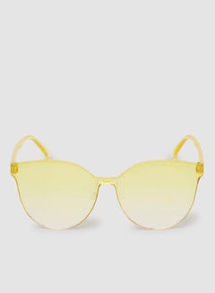 Buy Women's Sunglass With Durable Frame Lens Color Yellow Frame Color Yellow in Egypt