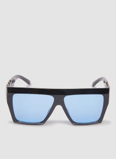 اشتري Women's Sunglass With Durable Frame Lens Color Blue Frame Color Black في مصر