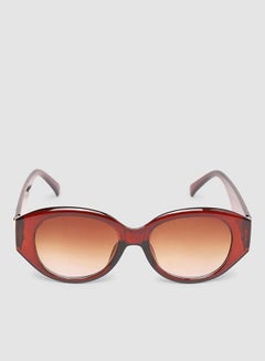 Buy Women's Sunglass With Durable Frame Lens Color Brown Frame Color Brown in Egypt