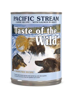 Buy Pacific Stream Canine Formula With Salmon In Gravy 390grams in UAE